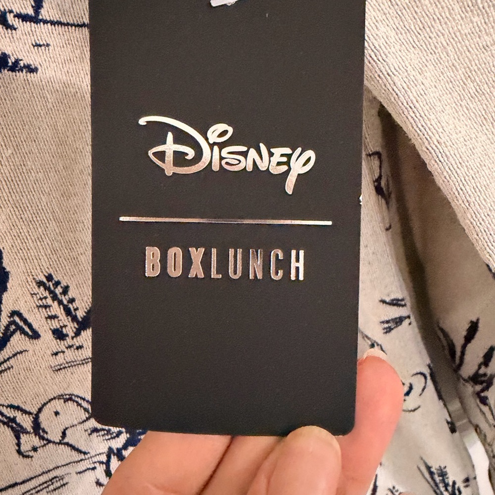 Winnie the Pooh-Boxed Lunch-Beige Jacket with Blue Winnie the Pooh Print-Mens - Picture 12 of 13